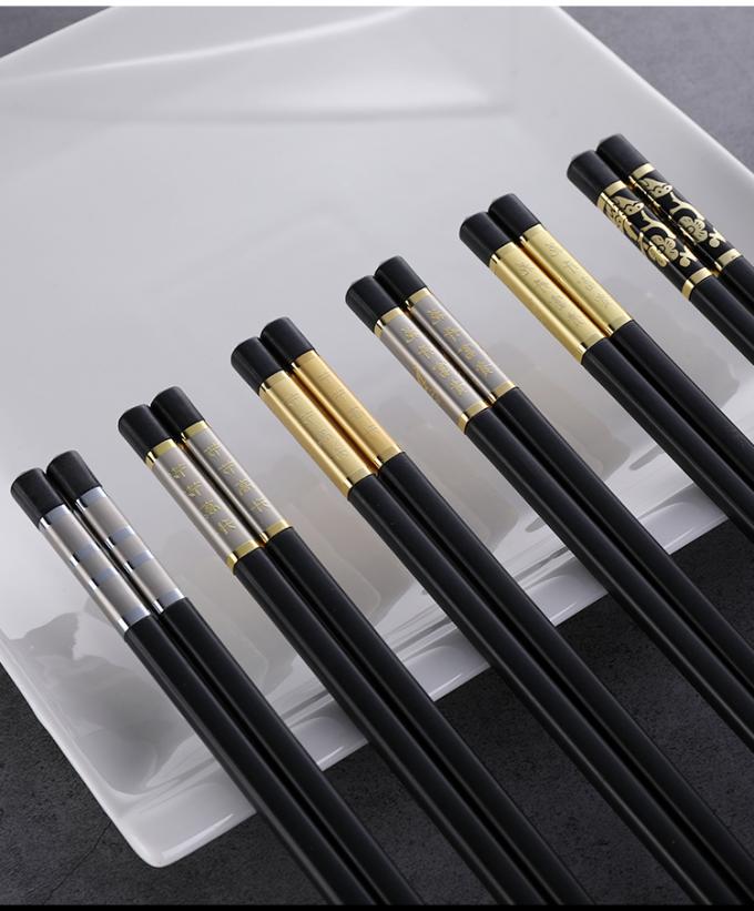 کارد و چنگالهای لوکس Chopsticks با جنس الیاف پلیمر و فیبر GTE 10 با چینی 0