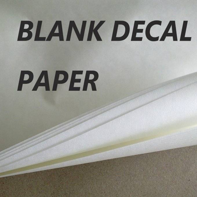 40-45 Gsm کاغذ برگردان ملامینه سفید خالص کاغذ روکش 0