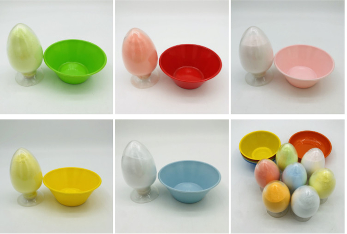 CAS 108-78-1 ترکیبی از قالب ملامین برای ساخت ظروف پلاستیکی ملامین 0