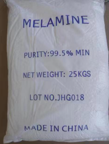 99.5% Min Pure Melamine Powder Cas 108-78-1/94977-27-2 For MF/SMF 3