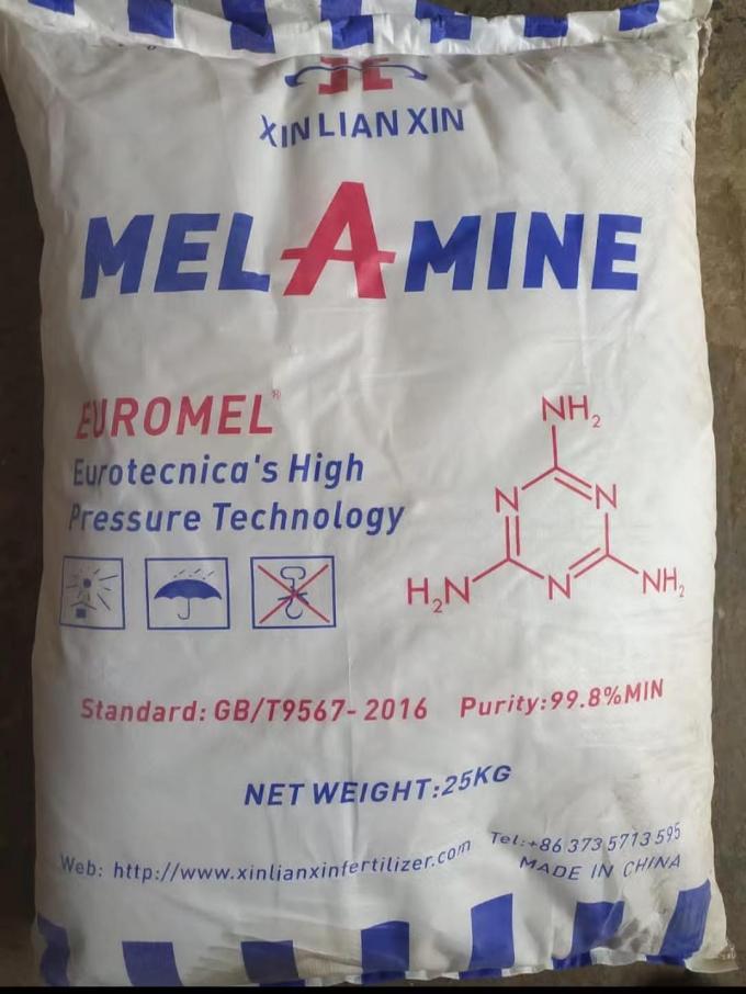 99.5% Min Pure Melamine Powder Cas 108-78-1/94977-27-2 For MF/SMF 5