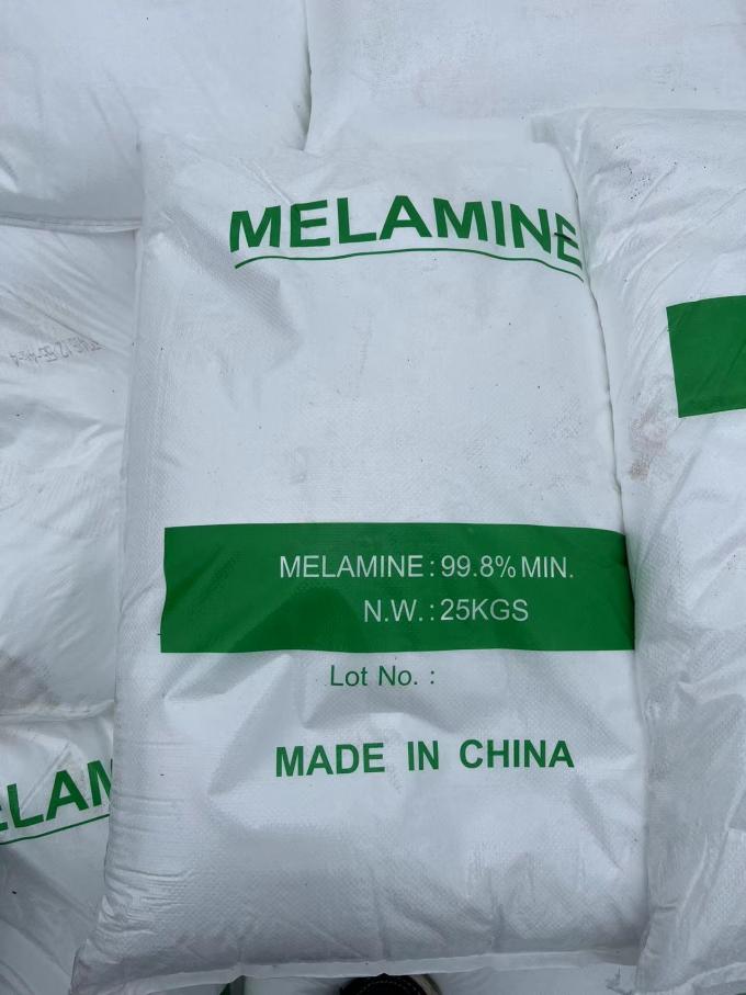 99.5% Min Pure Melamine Powder Cas 108-78-1/94977-27-2 For MF/SMF 6