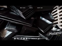 بشقاب سس کوچک با برگردان سفارشی با استفاده از پودر رزین اوره فرمالدئید