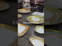 ظروف مبل ملامینه رنگ سفید سفارشی کیفیت بالا ظروف هتل ملامینه