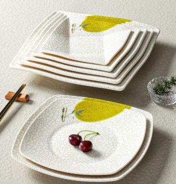 قیمت خوب ظروف میز ریمن رنگ سفید سفارشی آنلاین