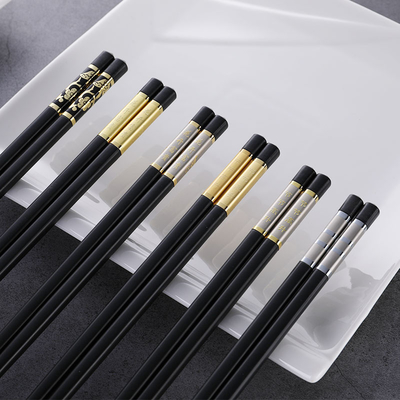 قیمت خوب فایبرگلاس نقره ای رنگ نقره ای آلیاژ سری Chopsticks استفاده از خانواده بدون لغزش ژاپنی آنلاین