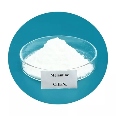 قیمت خوب 99.8% حداقل پودر ملامینه سفید CAS 108-78-1 برای ساخت ظروف غذاخوری آنلاین
