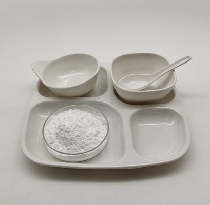 قیمت خوب درجه صنعتی CAS 108-78-1 پودر قالب بندی ملامین سفید برای صفحات قیمت خوب آنلاین