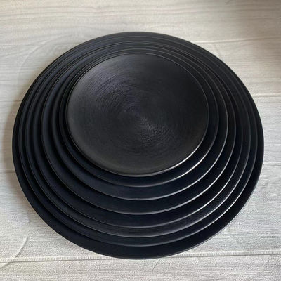 قیمت خوب OEM در دسترس است 100٪ طهارت سیاه ملامین serving Bowl با اندازه و طراحی سفارشی آنلاین