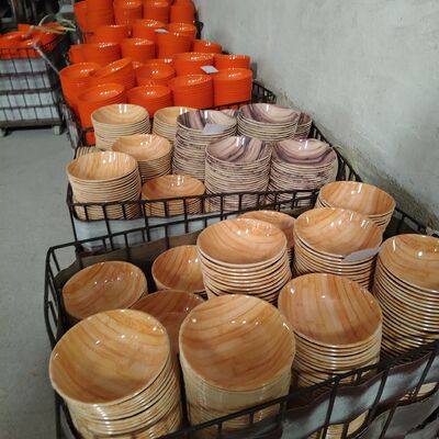 قیمت خوب ست ظروف شام ملامین ضد خش غیر سمی قابل سفارشی برای هتل ها و رستوران ها آنلاین