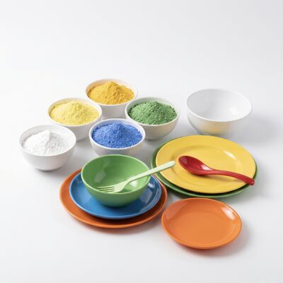 قیمت خوب معمولاً ترکیب قالب‌گیری اوره سفید یا مایل به سفید با مقاومت خوب در برابر رطوبت مناسب برای ظروف ملامینه آنلاین