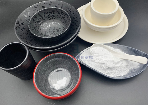 قیمت خوب بیهوشی پودر ملامین تولید کنندگان کمکی شیمیایی درخشش بالا آنلاین