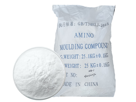 قیمت خوب Muti Color CAS 108-78-1 پودر قالب گیری ملامین برای ساخت صفحات آنلاین