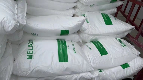 قیمت خوب 99.8% پوشش ملامینه / رزین / ظروف غذاخوری / مواد اولیه تخته سه لا 108-78-1 آنلاین